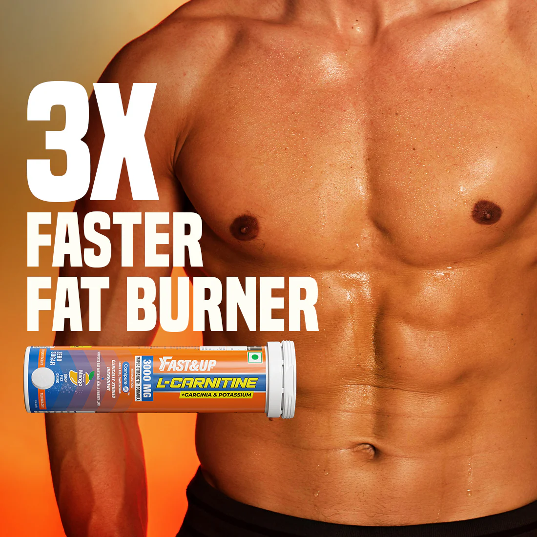 L-Carnitine 3000mg + Energy Gel | Mango - Image 2