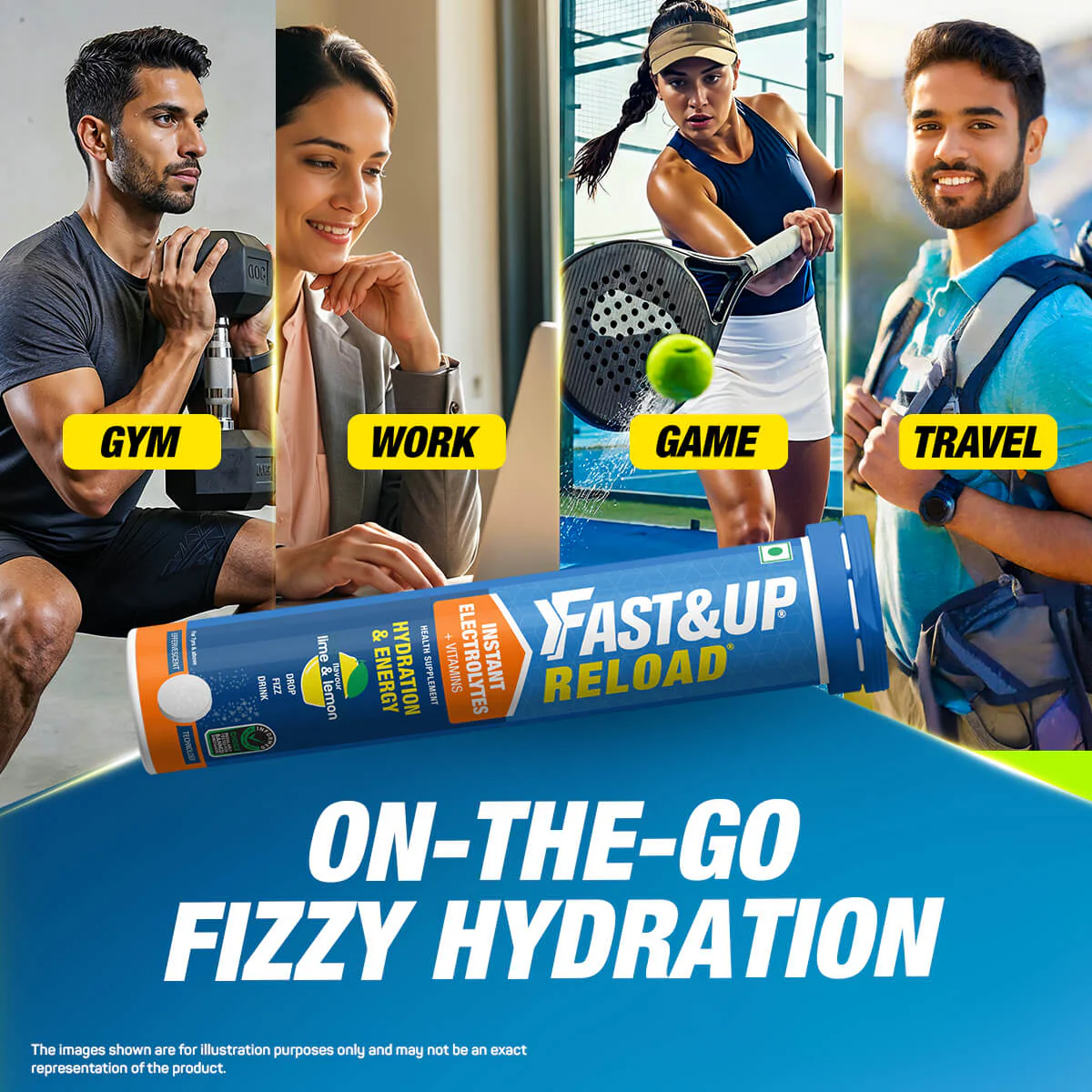 Reload - Low Sugar Instant Hydration Drink - Lemon - Image 7