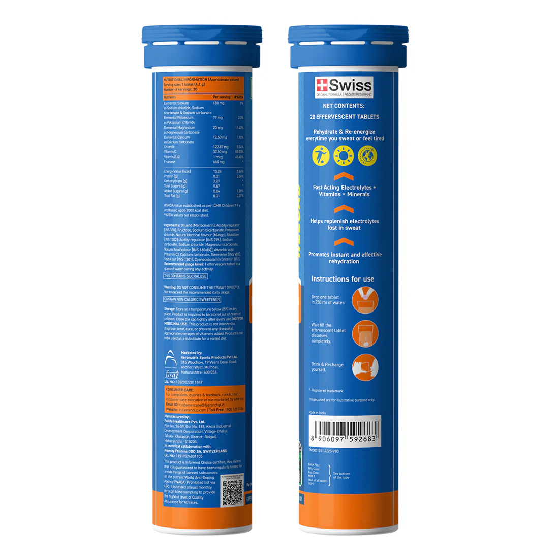 Reload - Low Sugar Instant Hydration Drink - Mango - Image 10
