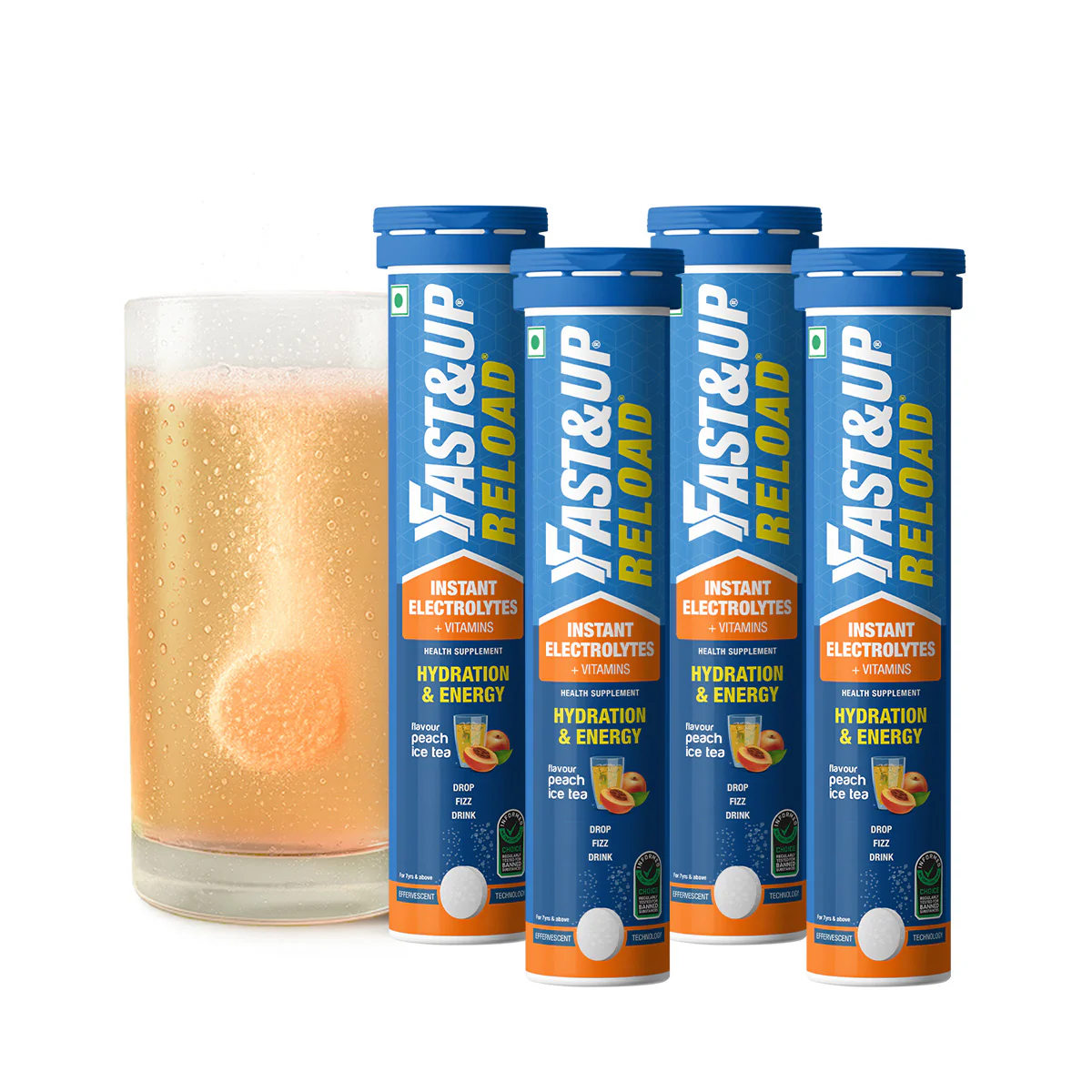 Reload - Low Sugar Instant Hydration Drink - Peach Iced Tea