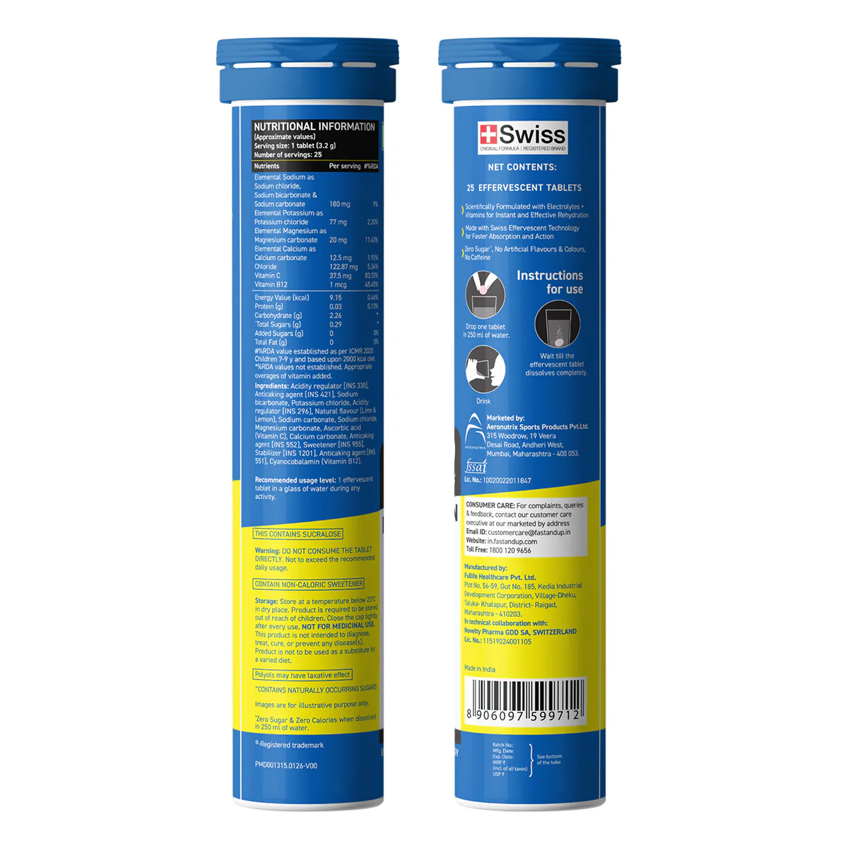 Reload Zero Instant Hydration Drink - Lime and Lemon - Image 12